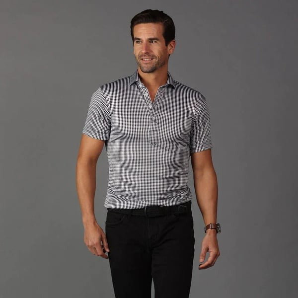 Semi-Spread Collar Polo