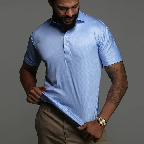 Semi-Spread Collar Polo