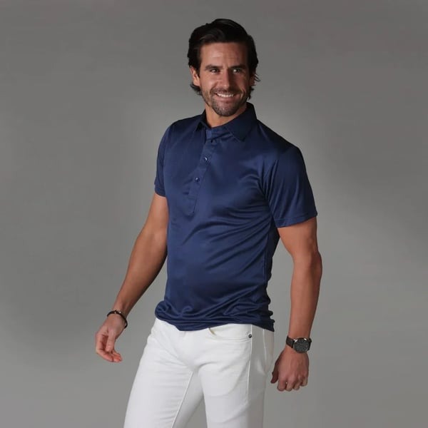 Semi-Spread Collar Polo