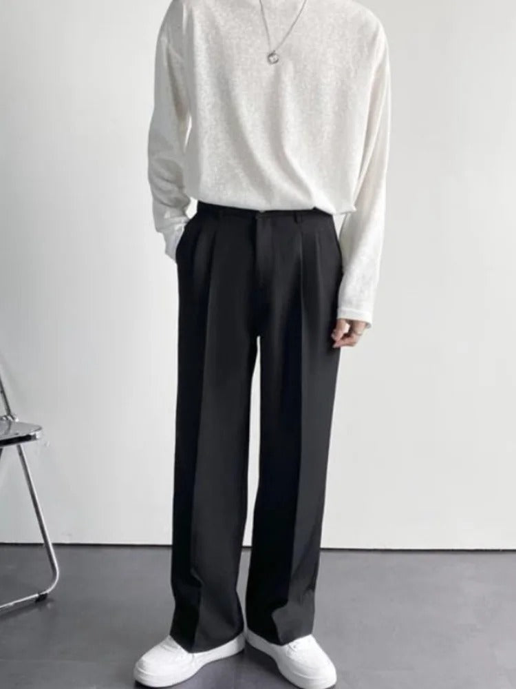 Retro Draping Trousers